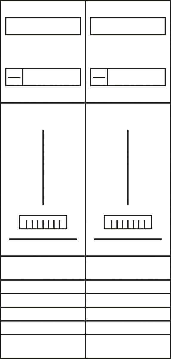 Komplettfeld ZK34C3N univ.Z 2-feld