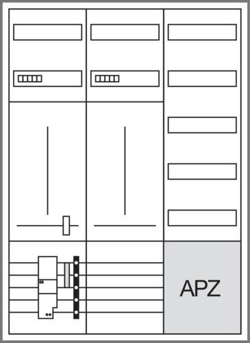 Komplettschrank, univers Z ZB333T25W31