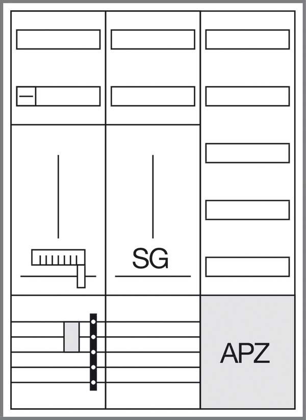 Komplettschrank,univers Z ZB335C15LS