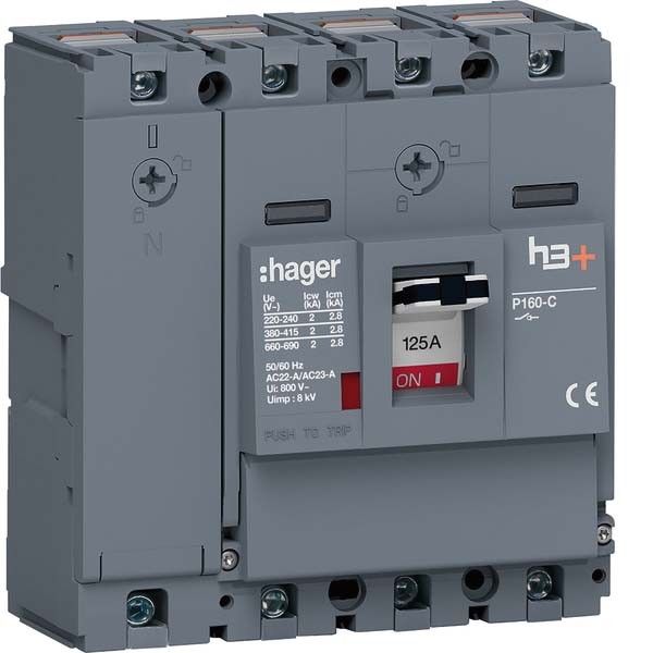 Lasttrennschalter h3+ P160 HCS126AC Lasttrennschalter h3+ P160 HCS126AC