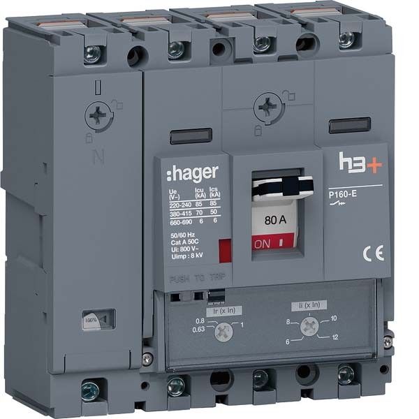 Leistungsschalter h3+ P160 HES081DC Leistungsschalter h3+ P160 HES081DC