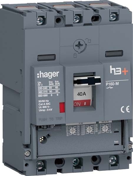 Leistungsschalter h3+ P160 HMS040GC Leistungsschalter h3+ P160 HMS040GC