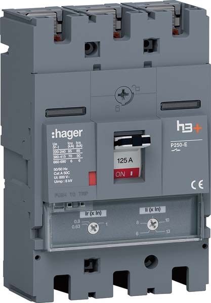 Leistungsschalter h3+ P250 HET125DR