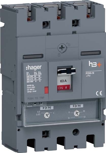 Leistungsschalter h3+ P250 HNT063DR Leistungsschalter h3+ P250 HNT063DR