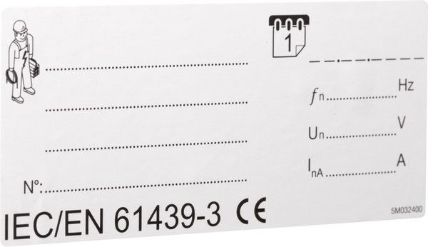 Typenschild VZ123CE (VE10)