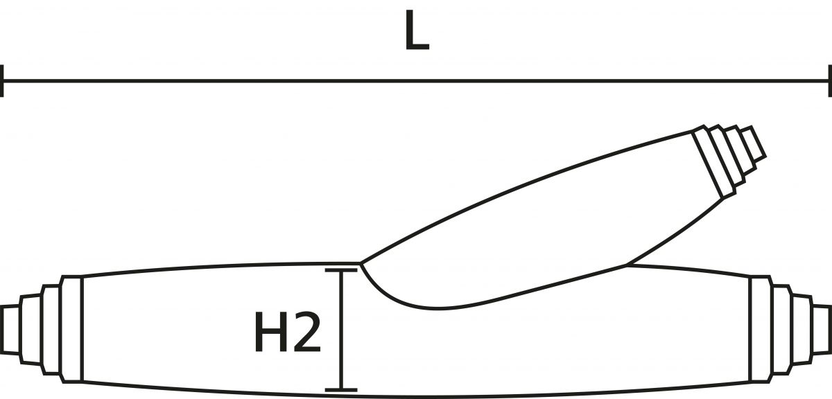 Abzweigmuffe Y-1 PUR33-GN-SF