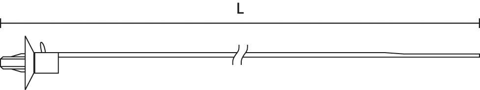 Befestigungsbinder RT50SD6-PA66HS-BK