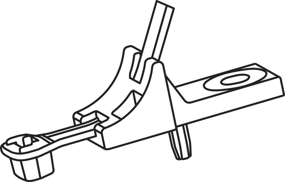 Befestigungsbinder T120RHDM8-PA46-GY