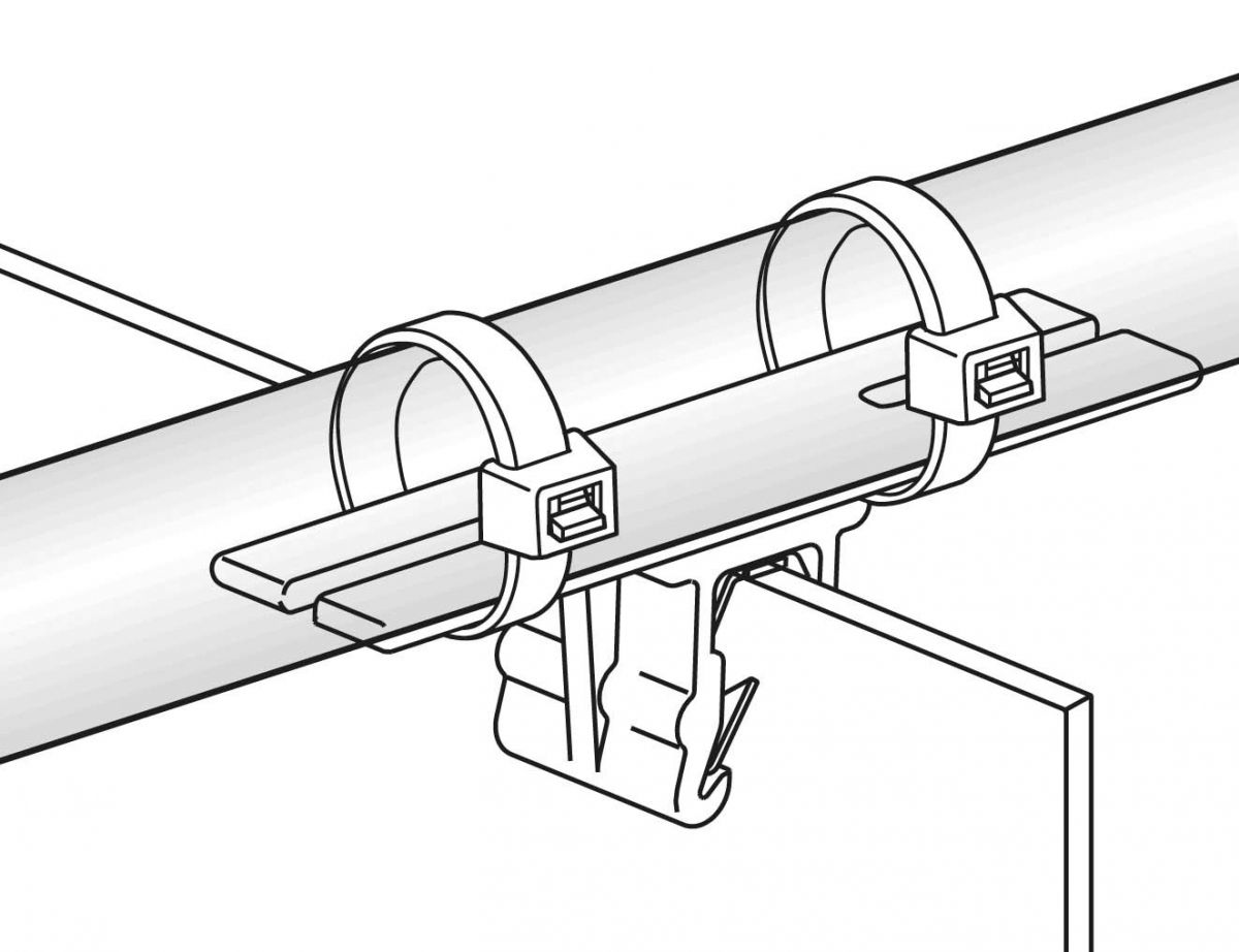 Befestigungselement EC15PA66HIRHSBKVE500