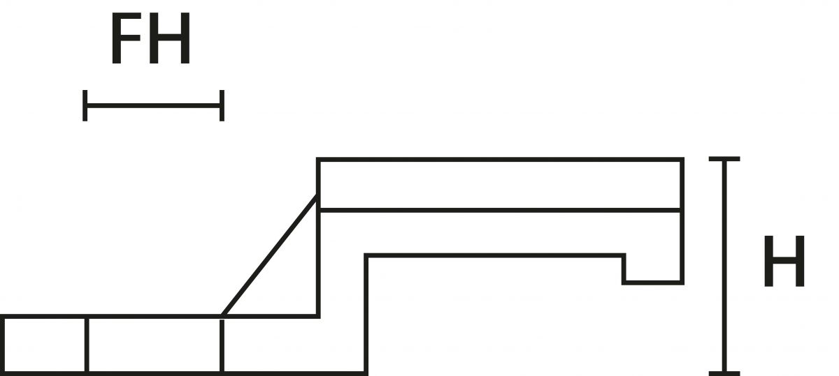 Befestigungssockel TY8F1 PA66 NA 1000