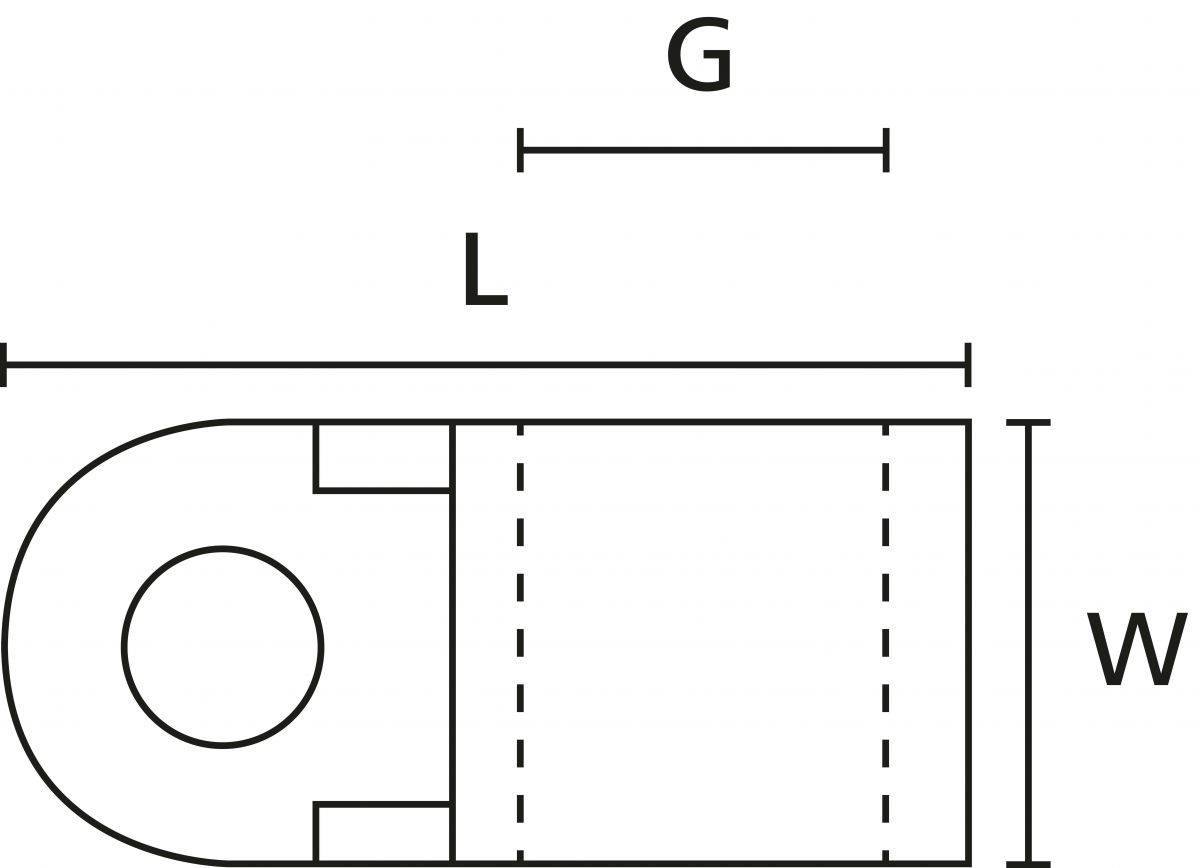 Befestigungssockel TY8F1 PA66 NA 1000