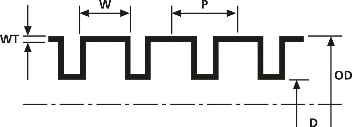 IWS-Wellrohr IWS17-PE-GY (50)