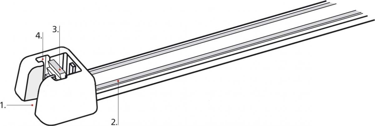 Kabelbinder Q50I PA66 YE 100