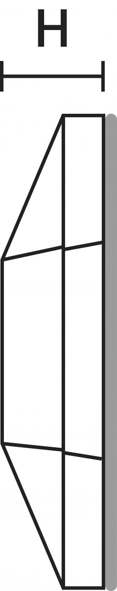 Klebesockel MB4APT-A-PA66-WH