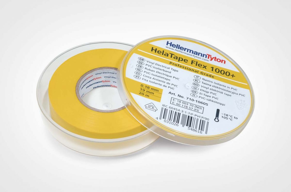 Premium PVC-Isolierband FLEX1000+19x20 YE