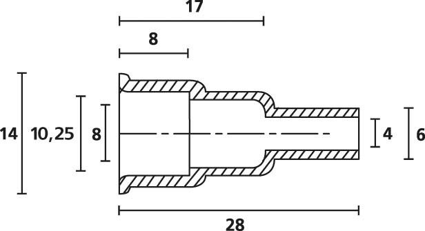 Schutzkappen HV4819 sw