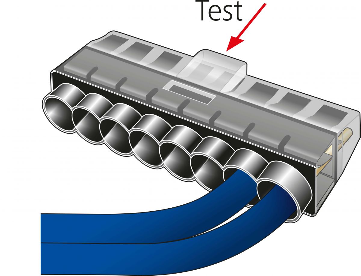 Verbindungsdosenklemme HCPM-8 PC BK 50