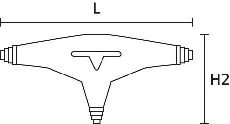 Verbindungsmuffe T-1 / SF-PUR-BK