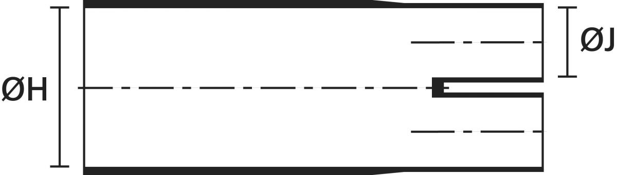 Vierfinger-Formteil 418-4-B8W2 PO-X BK