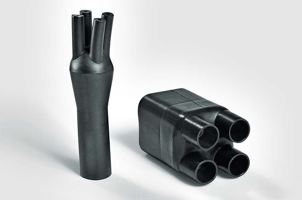 Vierfinger-Formteil 418-4-B8W2 PO-X BK