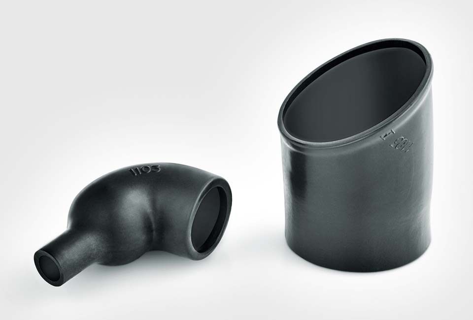 Warmschrumpfformteil 1108-4-G PO-X BK