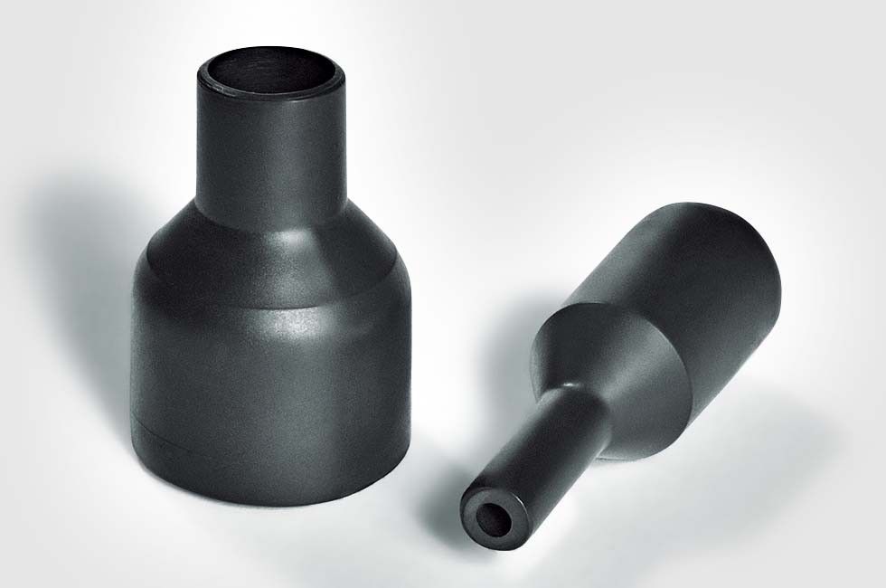 Warmschrumpfformteil 162-1-G PO-X BK