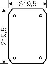 Isolierstoff-Montageplatte EB MP 50