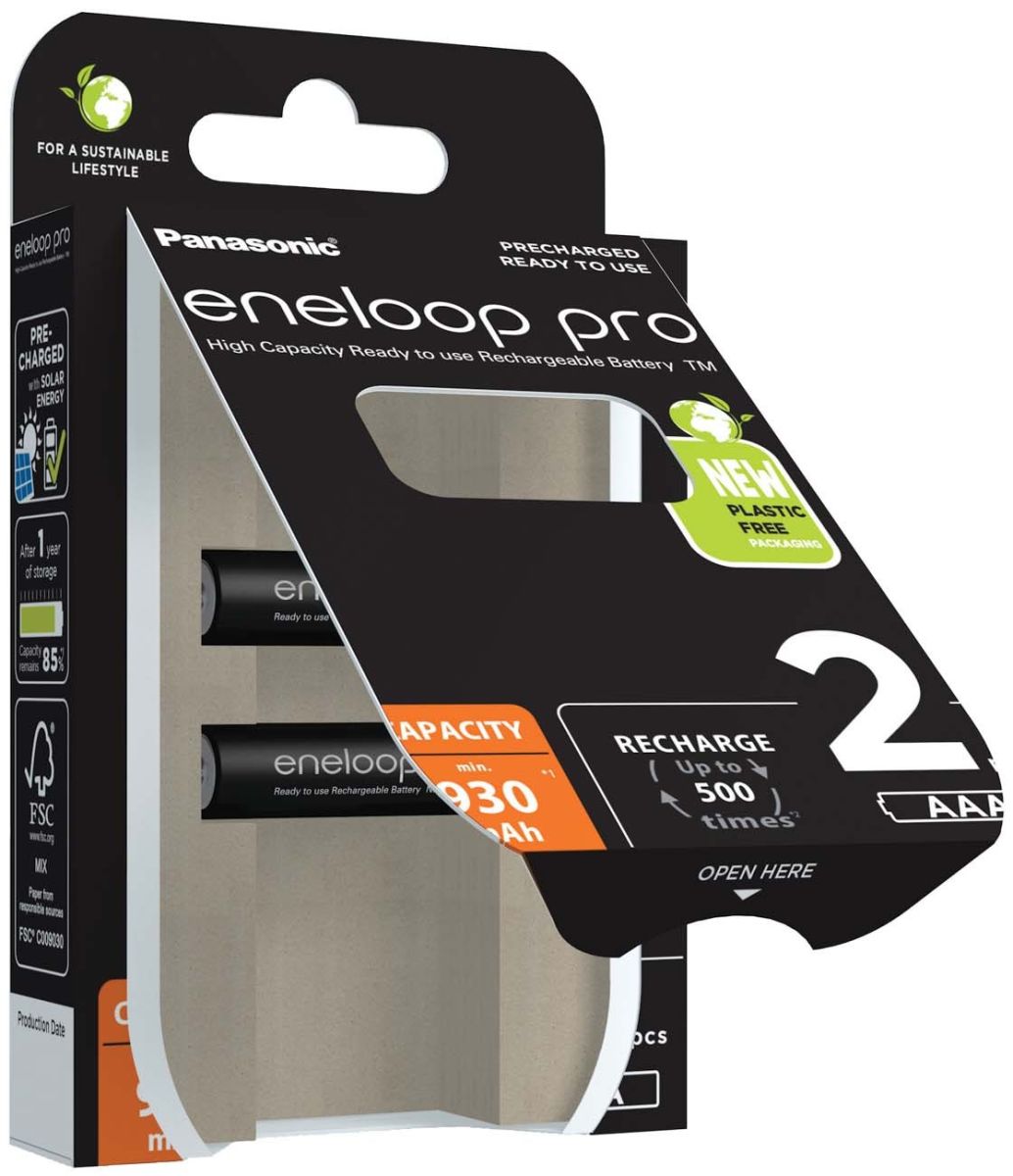 Akku Micro AAA eneloop pro BK-4HCDE/2BE