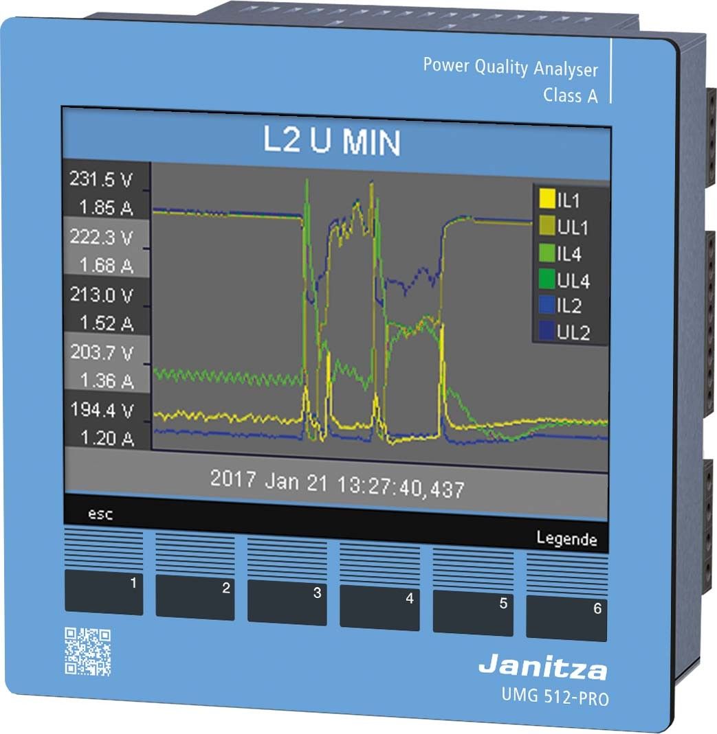 Spannungsqualitäts-Analys. UMG 512 #5217003