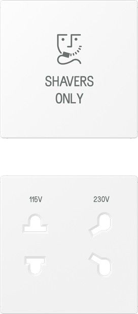 Abdeckung 2-fach SO A 7522 WWM PL