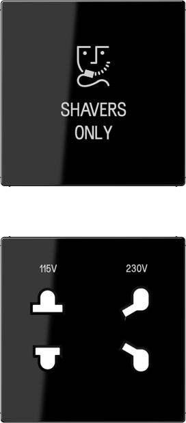 Abdeckung 2fach SO A 7522 SW PL