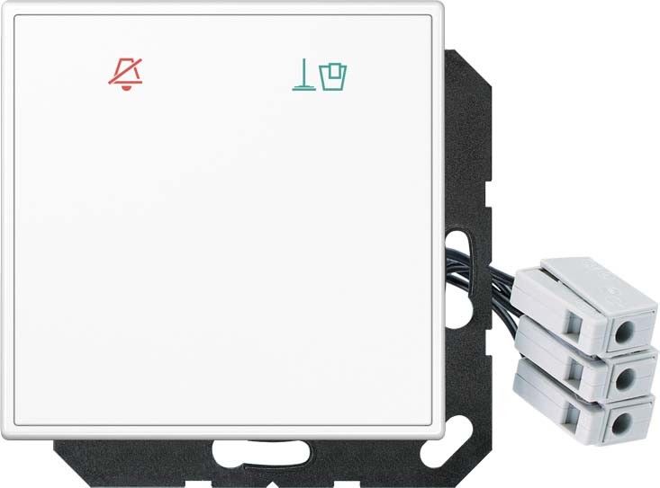 Hotelabdeckung Glas LS CU KO6 M 24 WW