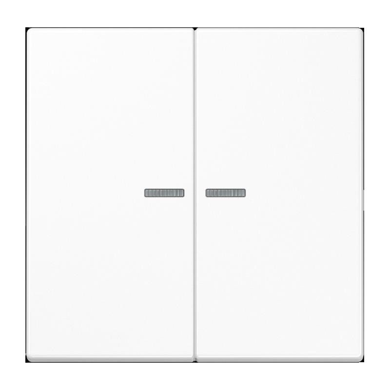 KNX RF Taster 2fach SPLS 10921 STRF WW