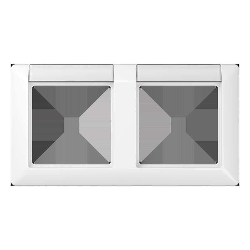 Rahmen 2fach SPAS 5820 NA WW