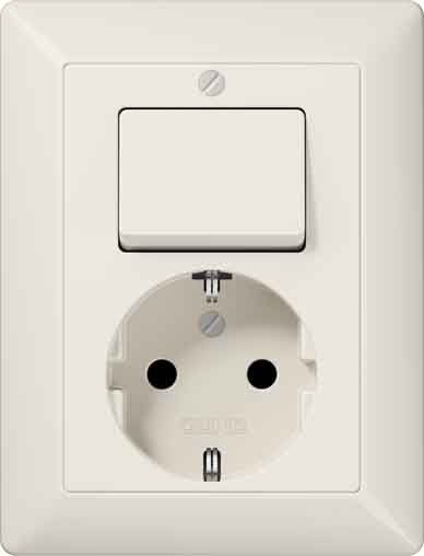 Schalter+Steckdose AS5576EU