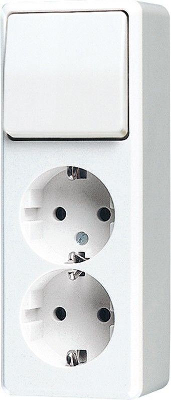 SCHUKO-Zweifach-Steckdose 626 A WW SCHUKO-Zweifach-Steckdose 626 A WW