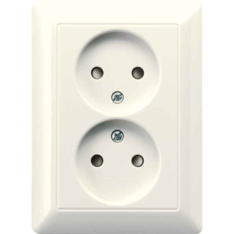Steckdose 2-fach AS5010KIU Steckdose 2-fach AS5010KIU