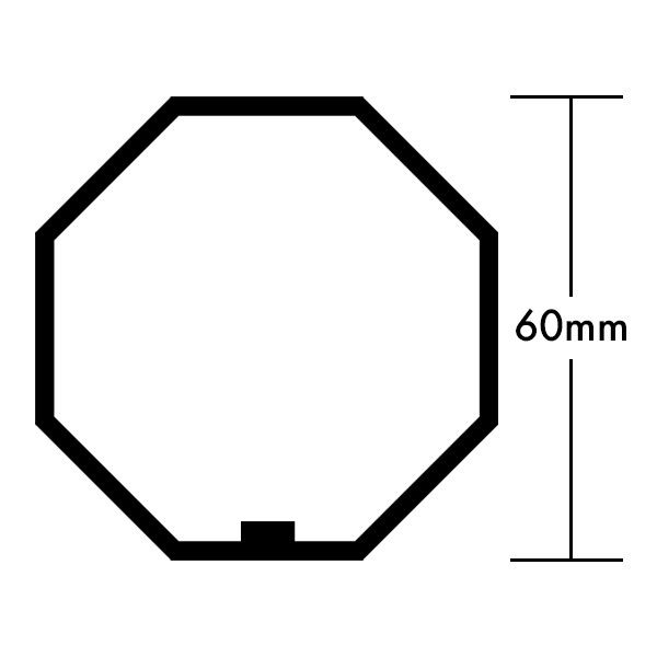 Rollladenwelle achtkant 221130
