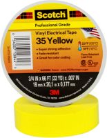 PVC Elektro-Isolierband Scotch 35-19x20 gelb
