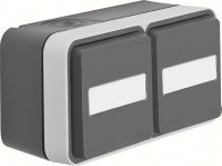 SCHUKO-Steckdose 2f gr 47753555