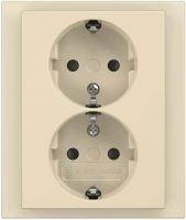 SCHUKO-Doppelsteckdose 202 EUJB-82