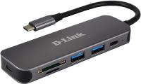 5-in-1 USB-C Hub DUB-2325/E