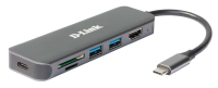 6-in-1 USB-C Hub DUB-2327