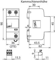 Kombiableiter DEHNshield DSH TN 255 FM