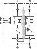 Überspannungsableiter DG M H TT 2P 275 FM