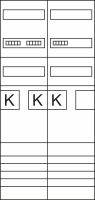 Komplettfeld ZK3EZ18N eHz,DSS 2-feld