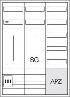 Komplettschrank,univers Z ZB333Q19EN