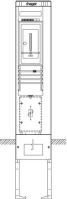 Zähleranschlusssäule ZAS202BE6