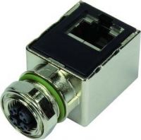 RJ45-Adapter M12 gewinkelt 21 03 381 4800