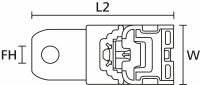 Befestigungelement RCA90LM6 PA66